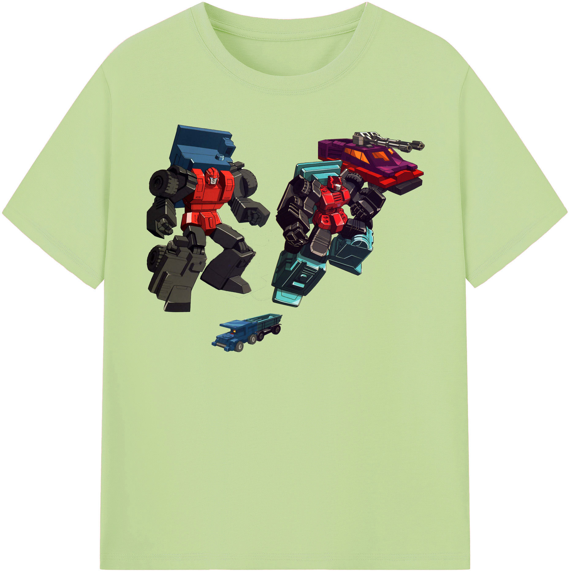 （画像用）  綿100％半袖Tシャツ（フロントプリント）